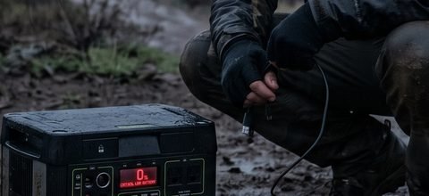 Dead battery in field